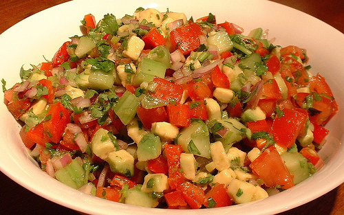 Recipes for tomato salad